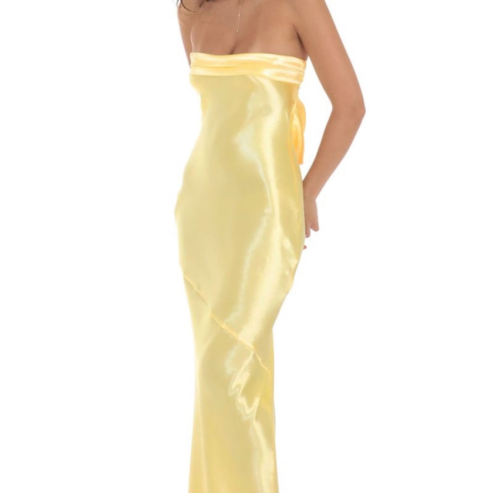 Lucy in the Sky Yellow Maxi Dress